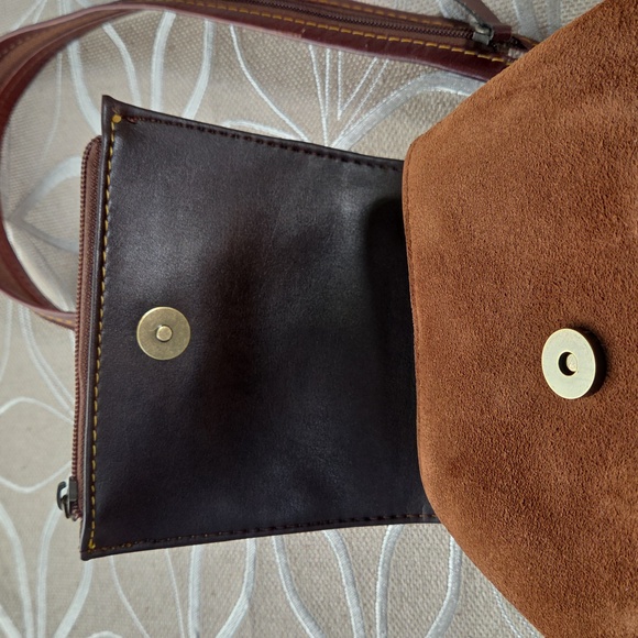 MC Buenos Aires Suede Sling Backpack!
